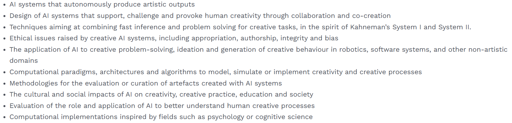 AI, Arts & Creativity